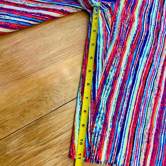 Peck & Peck Red and Blue Bike Shorts Vibrant Style, Very Stretchy & Flattering. - Picture 3 of 6